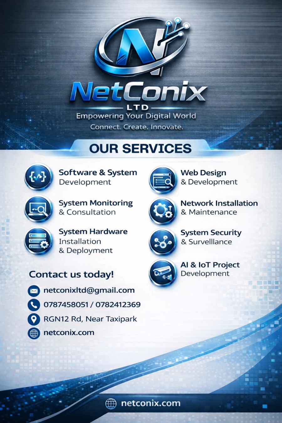 NetConix LTD company profile flyer